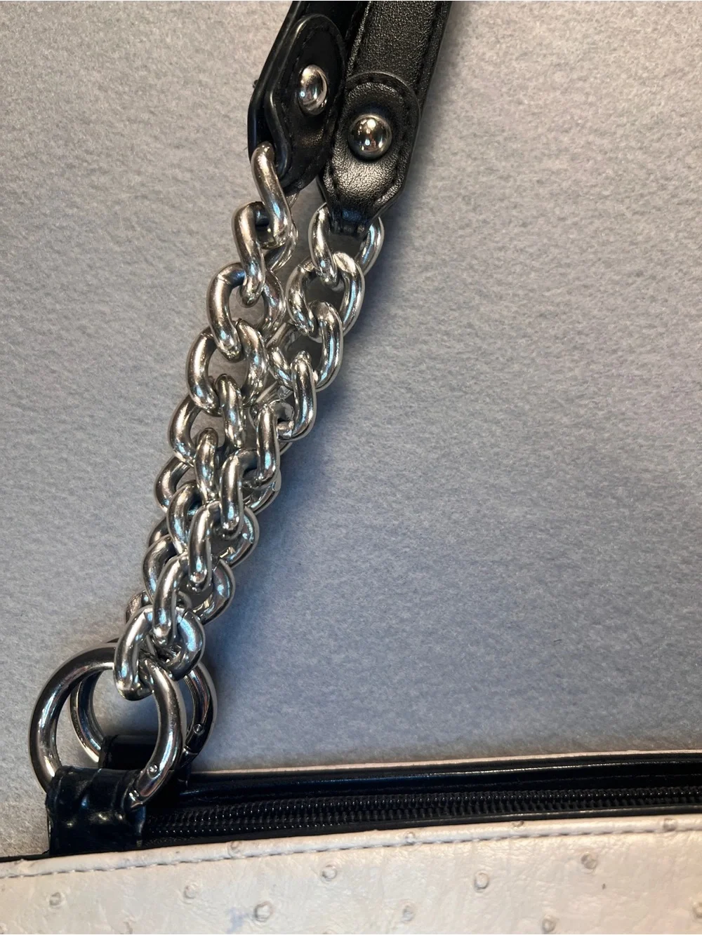 Miche Classic Deniece Retired Dark Denim Chain Handle Bag